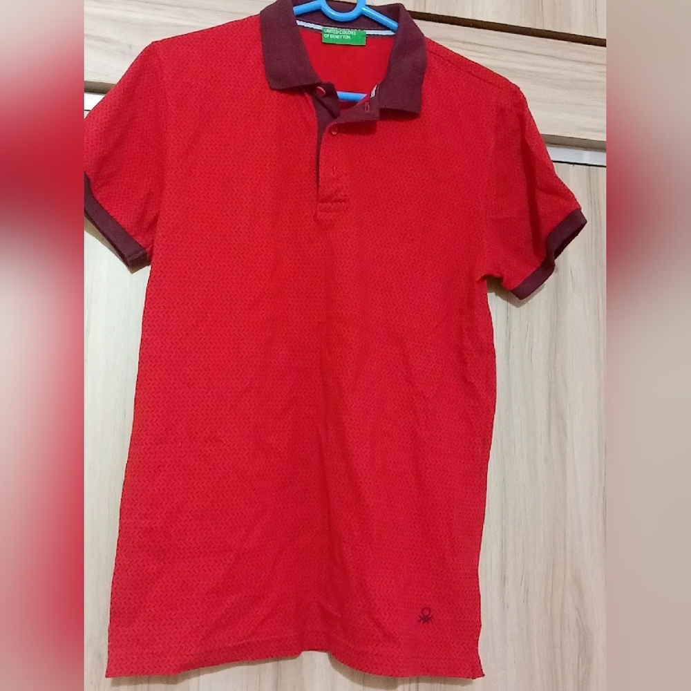 UCB Printed Polo TShirt Small Size - Picture 1 of 4